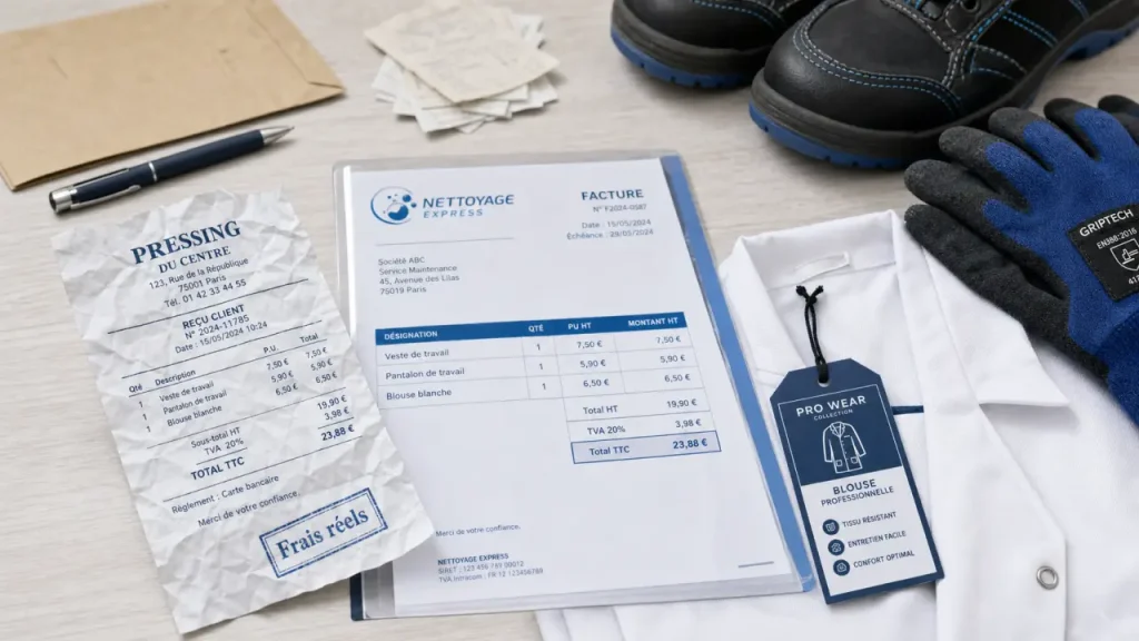 Frais de nettoyage des vêtements de travail aux impôts : quels frais sont déductibles et à quelles conditions ?