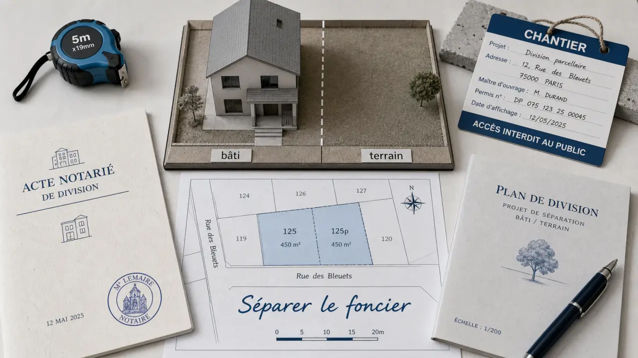 Loi lagleize 2025 : séparer bâti et terrain, effets sur la propriété