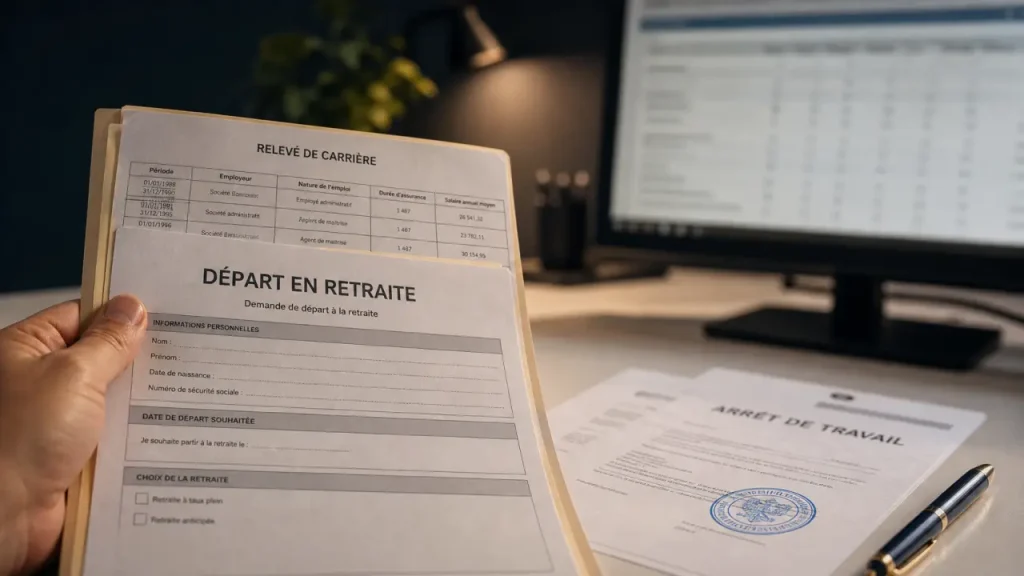 Partir en retraite pendant un arrêt maladie : dossier, formulaire et arrêt de travail
