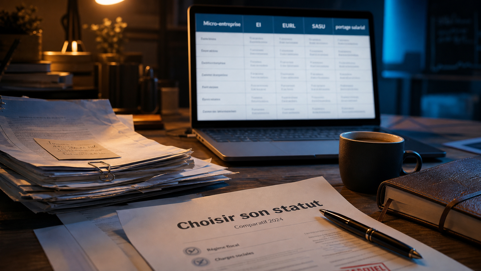 Quel statut pour un freelance : EI, EURL, SASU ou portage salarial