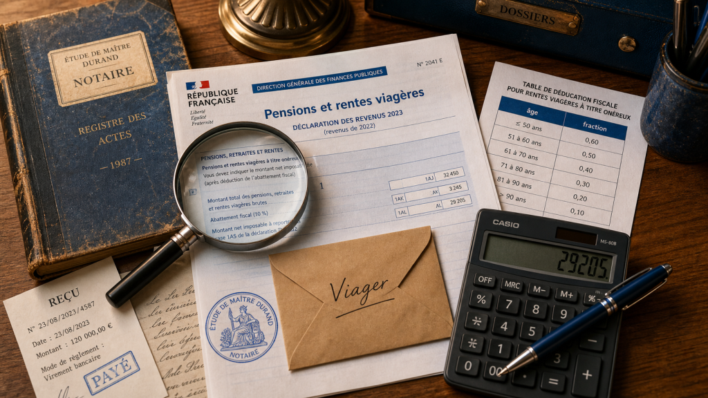 Rente viagere deductible des impots : viager, PER et assurance vie
