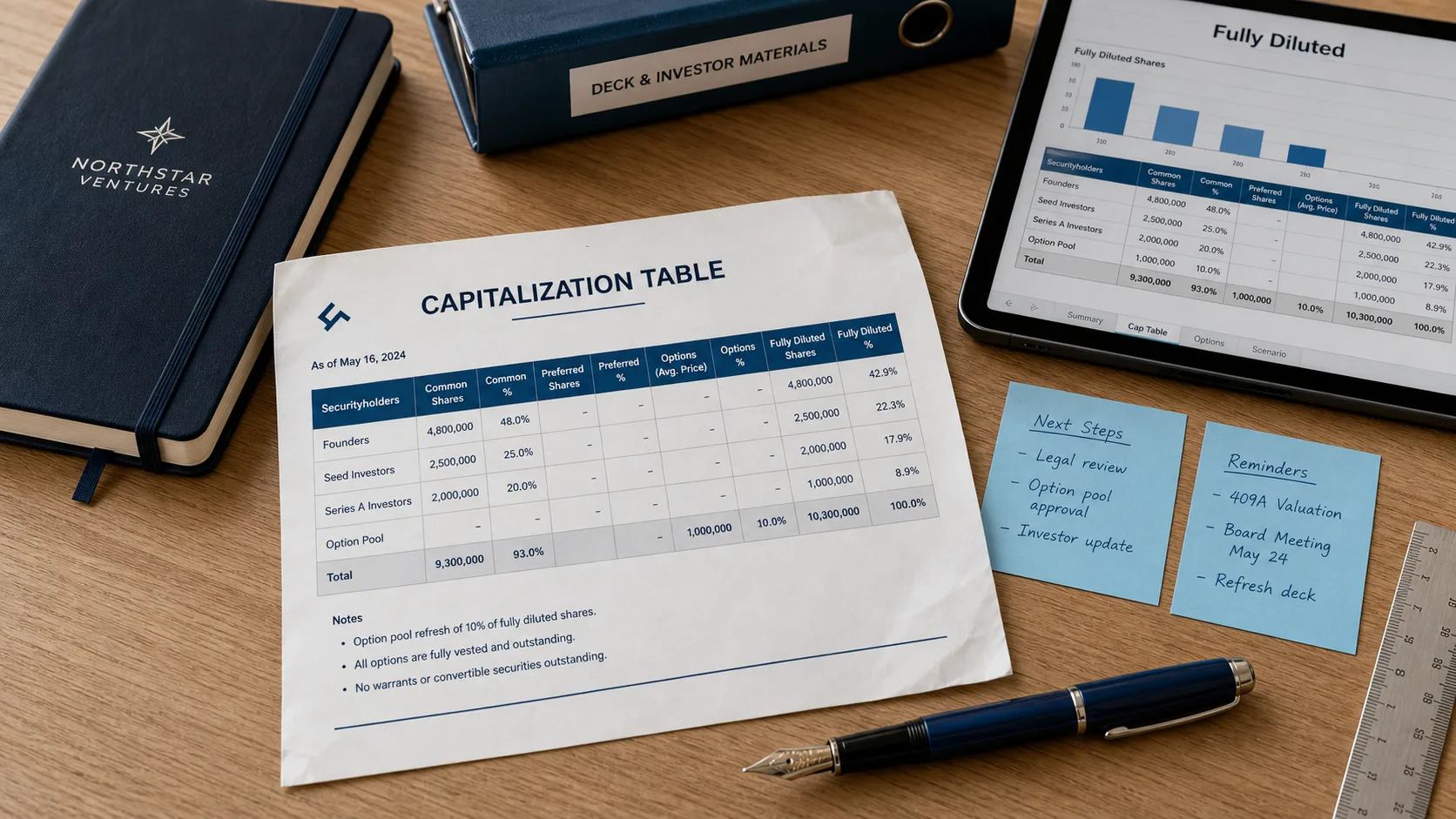 Table de capitalisation : suivre la dilution sans perdre le capital