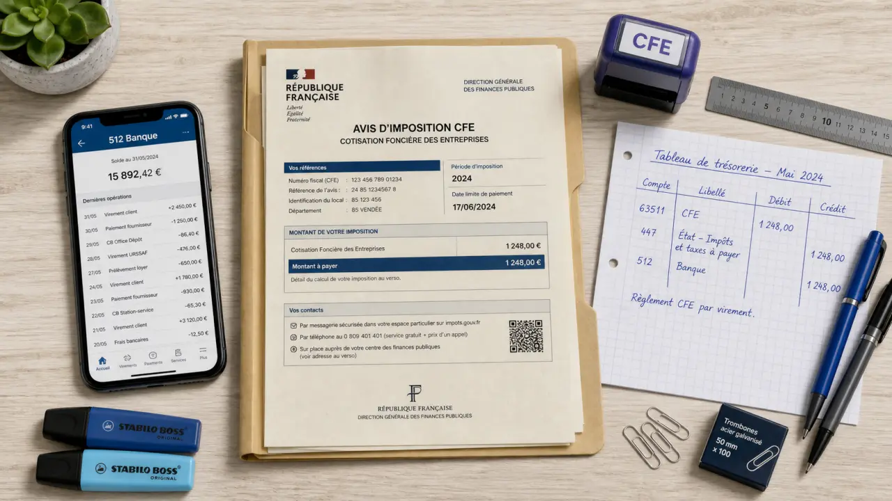 compte comptable cfe 63511 447 7717