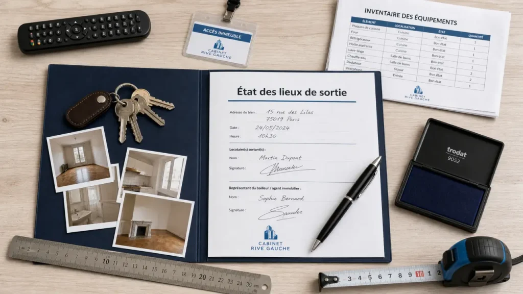 État des lieux de sortie : ce qu’il faut vérifier avant la remise des clés