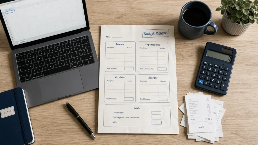 Excel, PDF ou Google Sheets : quelle feuille de budget mensuel vierge gratuite choisir ?