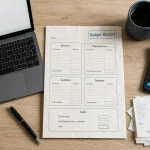 Feuille de budget mensuel vierge gratuit : modèle Excel, PDF ou Google Sheets