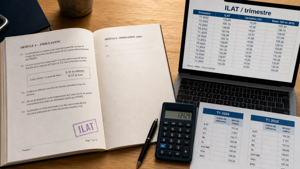 ILAT, ILC ou ICC : quel indice choisir pour réviser un bail professionnel ?