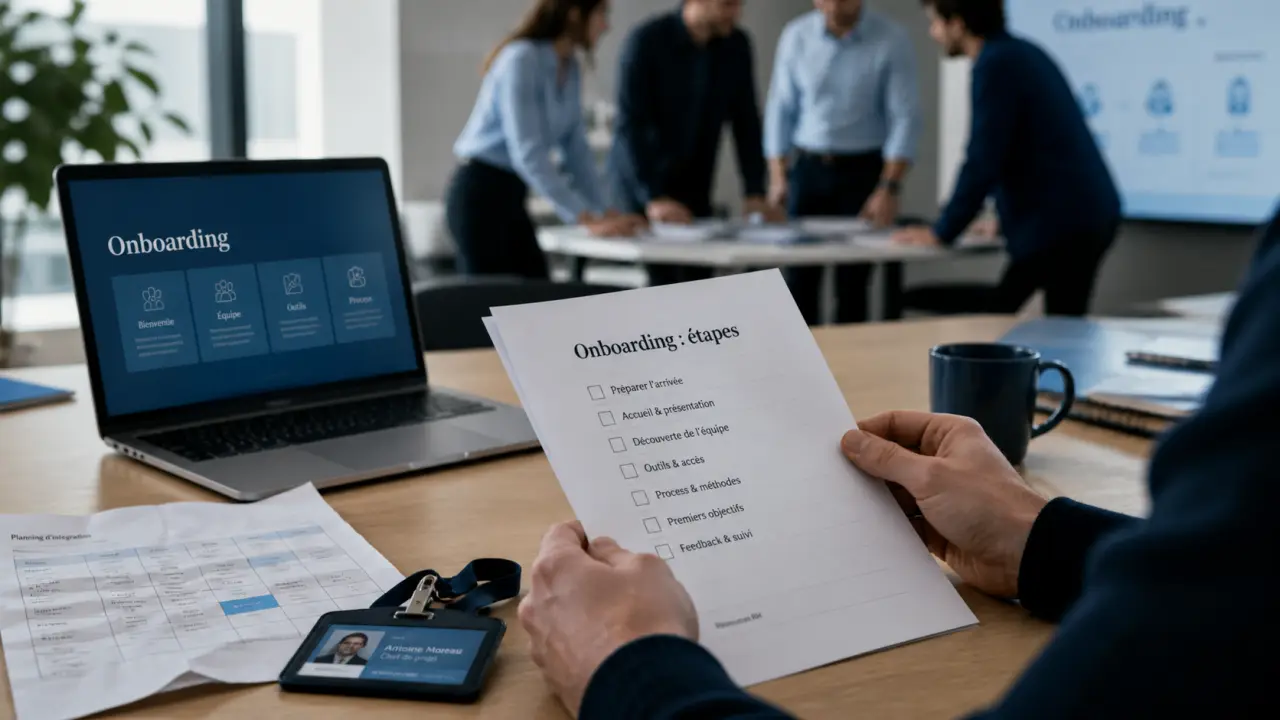 Intégration entreprise : onboarding étapes, rôles et outils pour éviter le décrochage