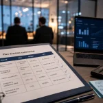 Plan d action commerciale : objectifs, budget et KPI sur un tableau et un dashboard
