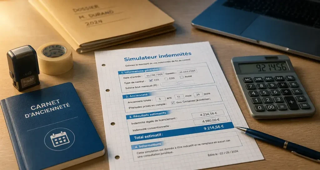 Simulateur de licenciement économique : calculez vos indemnités et sécurisez votre transition