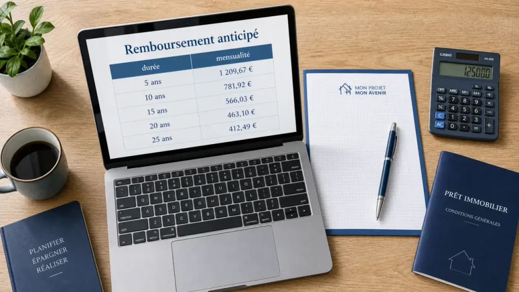 IRA, durée ou mensualité : ce que change vraiment un remboursement anticipé de crédit immobilier