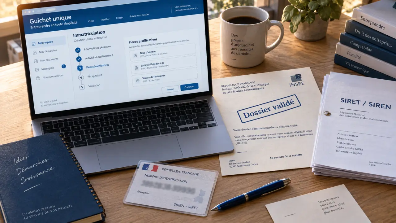 Comment créer un numéro de siret : démarche INSEE pour obtenir le SIRET