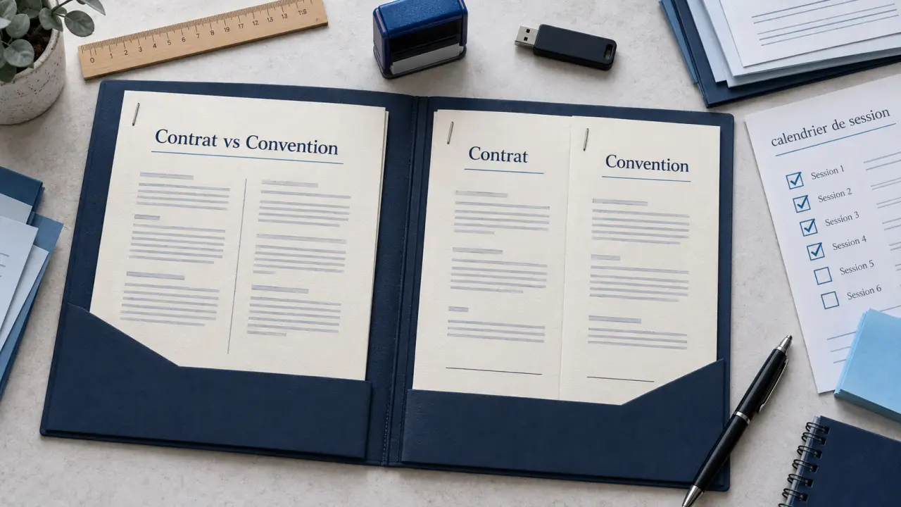 Contrat de formation professionnelle : mauvais document, inscription fragilisée