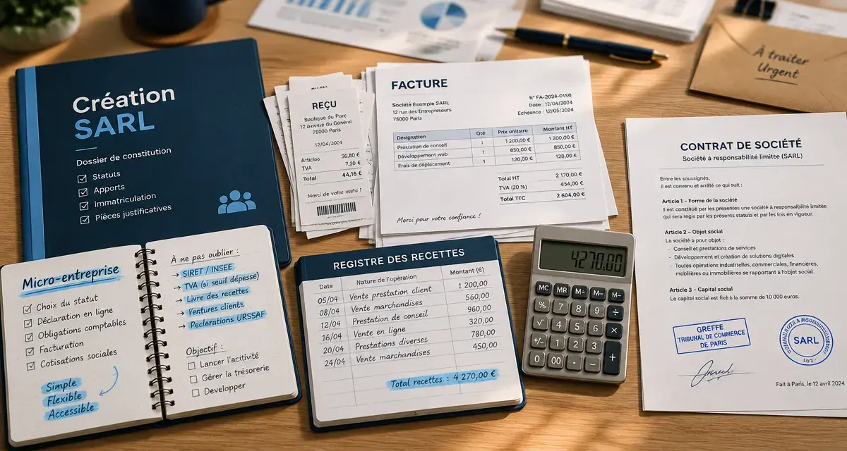 micro entreprise sarl : frais réels, comparaison micro-entreprise et SARL